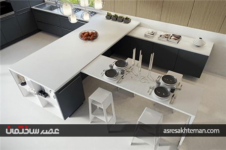 30 ایده برای نورپردازی دکوراسیون آشپزخانه