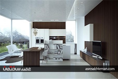 30 ایده برای نورپردازی دکوراسیون آشپزخانه