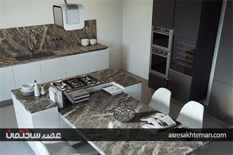 30 ایده برای نورپردازی دکوراسیون آشپزخانه