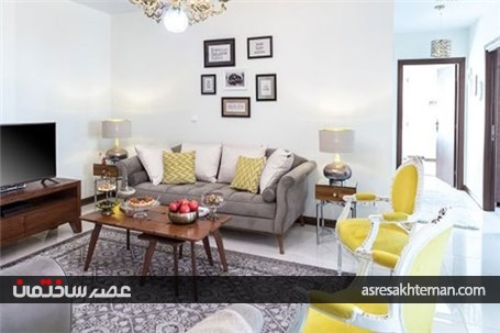 دکوراسیون منزلِ اجاره‌ای در چیتگرِ تهران