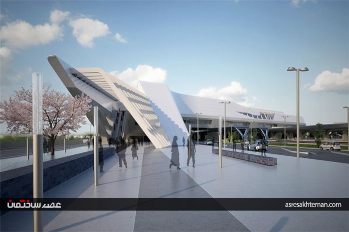 NAPOLI AFRAGOLA STATION اثر زاها حدید