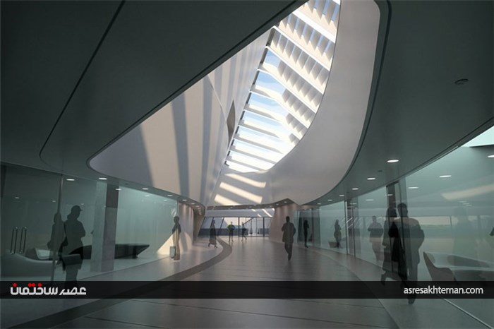 NAPOLI AFRAGOLA STATION اثر زاها حدید
