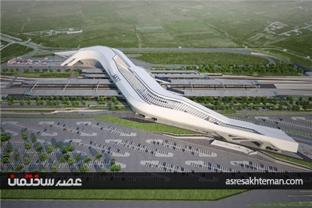 NAPOLI AFRAGOLA STATION اثر زاها حدید