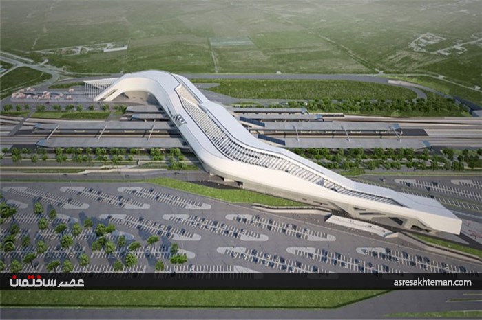 NAPOLI AFRAGOLA STATION اثر زاها حدید