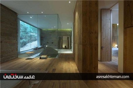 طراحی ویلای دوبلکس با الهام از طبیعت