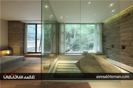 طراحی ویلای دوبلکس با الهام از طبیعت