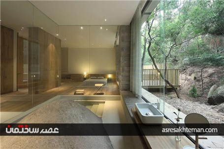 طراحی ویلای دوبلکس با الهام از طبیعت