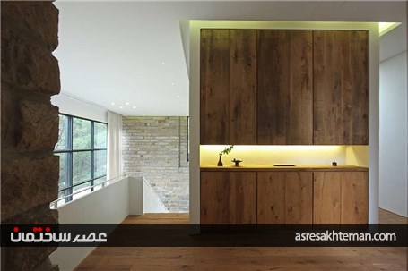 طراحی ویلای دوبلکس با الهام از طبیعت