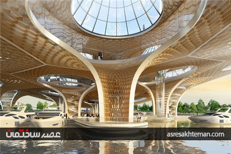 طرح پیشنهادی ترمینال کشتی رانی در سئول