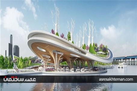 طرح پیشنهادی ترمینال کشتی رانی در سئول