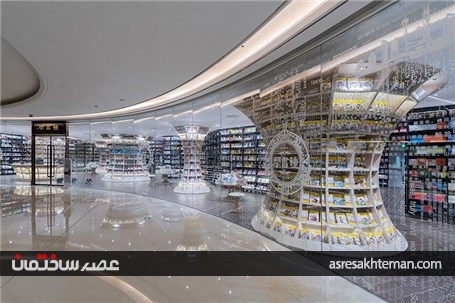 طراحی داخلی شهر کتاب و خلق یک فضای ماورایی در چین