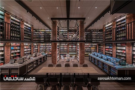 طراحی داخلی شهر کتاب و خلق یک فضای ماورایی در چین