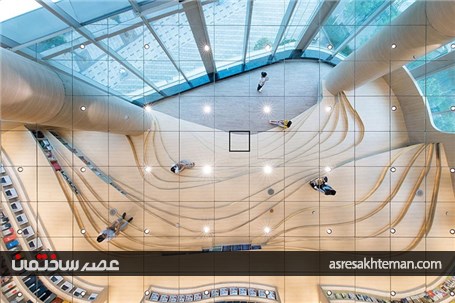 طراحی داخلی شهر کتاب و خلق یک فضای ماورایی در چین