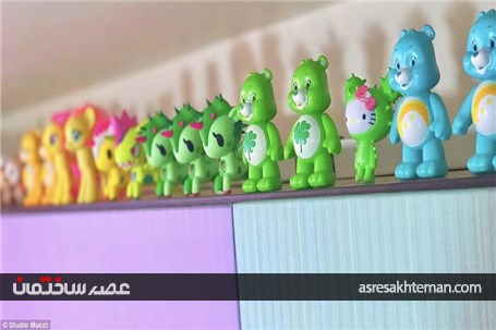 خانه رنگین کمانی +تصاویر دیدنی