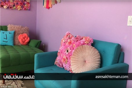 خانه رنگین کمانی +تصاویر دیدنی