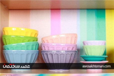 خانه رنگین کمانی +تصاویر دیدنی