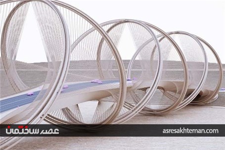 طراحی پل با الهام از نماد المپیک