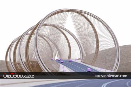 طراحی پل با الهام از نماد المپیک