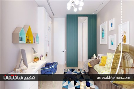 ایده هایی برای طراحی اتاق خواب کودکان و نوجوانان!