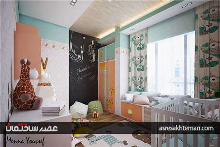 ایده هایی برای طراحی اتاق خواب کودکان و نوجوانان!