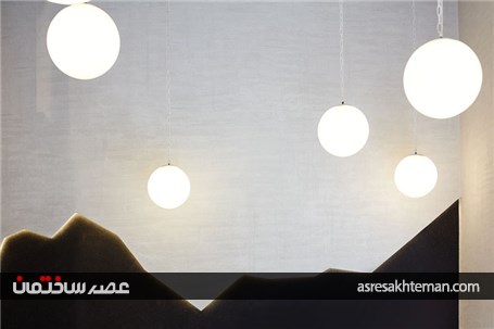 طراحی رستوران، با الهام از تخم مرغ شکسته