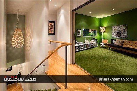 خانه ای متمایز با نمایی ویژه از بندرگاه در نیوزلند