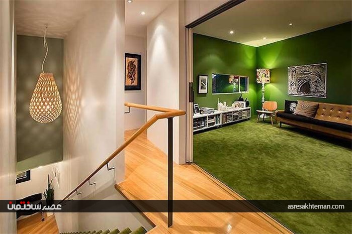 خانه ای متمایز با نمایی ویژه از بندرگاه در نیوزلند