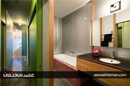 خانه ای متمایز با نمایی ویژه از بندرگاه در نیوزلند
