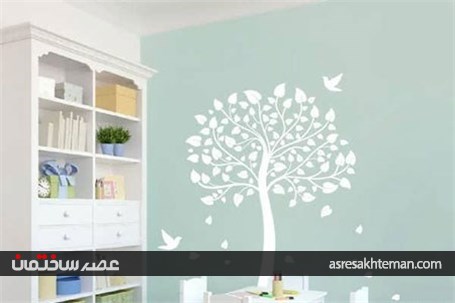 دکوراسیون سفید اتاق کودک
