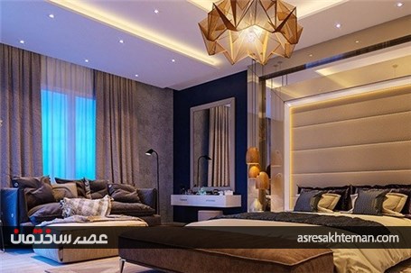 طراحی داخلی اتاق خواب: 4 اتاق خواب لوکس
