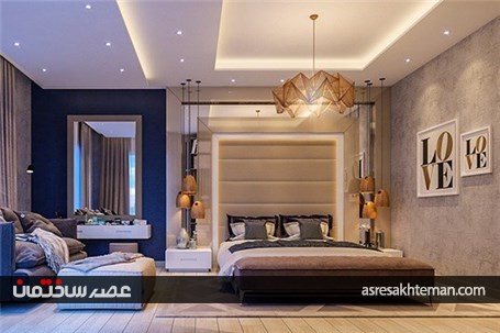 طراحی داخلی اتاق خواب: 4 اتاق خواب لوکس