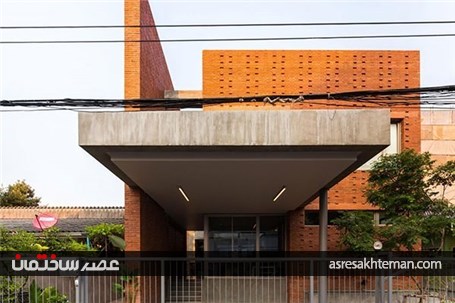 معماری خانه آجری NGAMWONGWAN