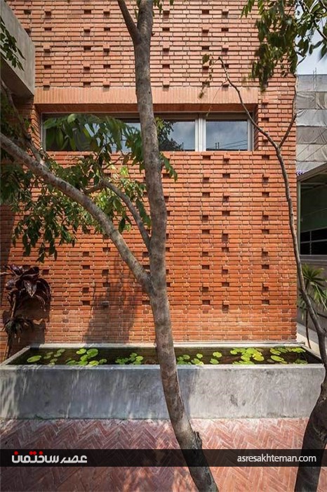 معماری خانه آجری NGAMWONGWAN