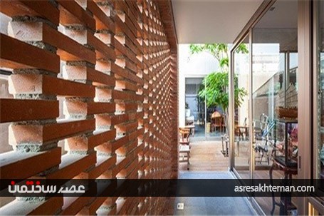 معماری خانه آجری NGAMWONGWAN