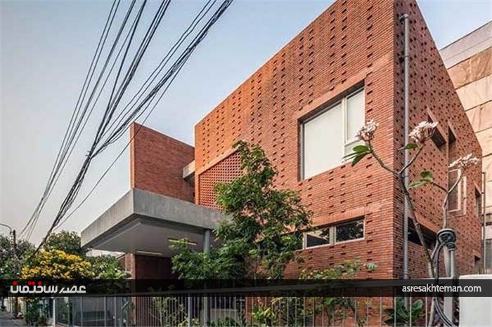 معماری خانه آجری NGAMWONGWAN