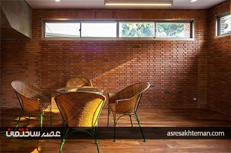 معماری خانه آجری NGAMWONGWAN
