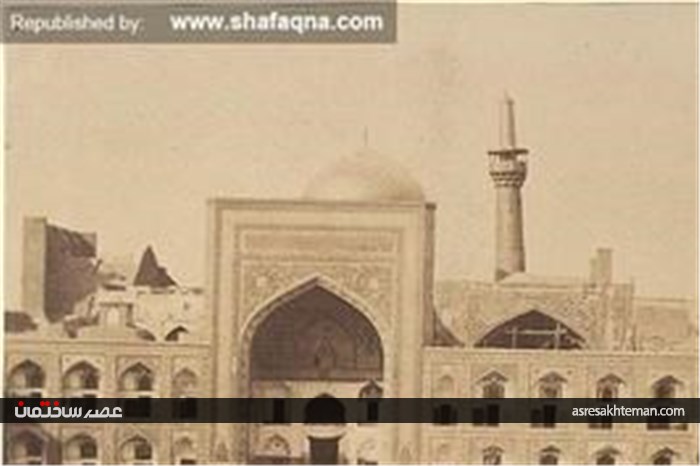 مشهد مقدس و حرم رضوی در160 سال پیش +عکس