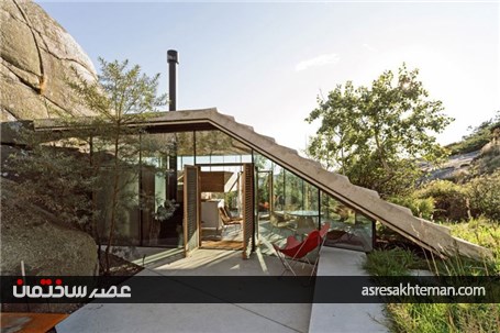 کلبه ای در دل صخره