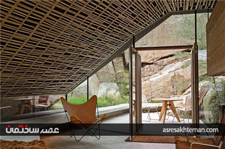 کلبه ای در دل صخره