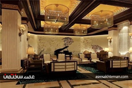 یا معماری هتلی باشکوه در چین با الهام از کاخ‌های دیزنی