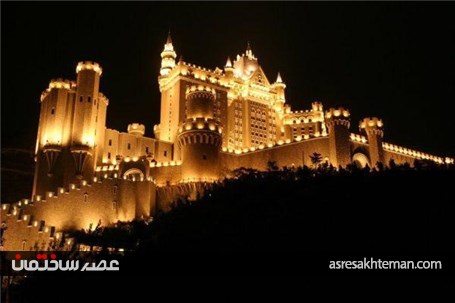 یا معماری هتلی باشکوه در چین با الهام از کاخ‌های دیزنی