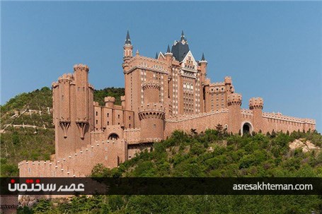 یا معماری هتلی باشکوه در چین با الهام از کاخ‌های دیزنی