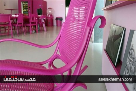 طراحی داخلی کتابخانه عمومی با استفاده از مبلمان های قدیمی