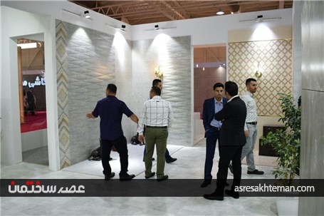 گزارش تصویری از بیست و چهارمین نمایشگاه کاشی،سرامیک و چینی بهداشتی