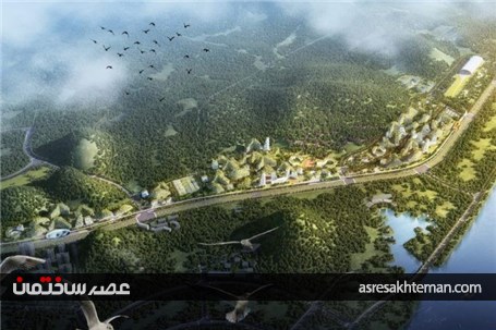 چین ساخت نخستین شهر جنگلی جهان را آغاز کرد +تصاویر