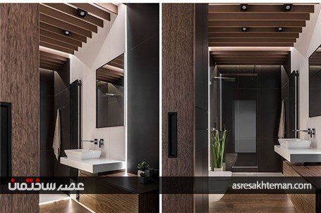 طراحی داخلی آپارتمان مسکونی مدرن دوبلکس