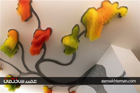 نمونه های خلاقانه از طراحی سقف کاذب دکوراتیو