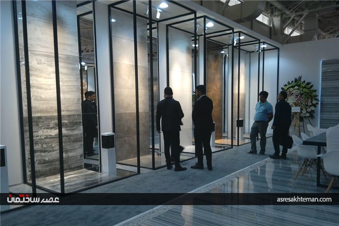 گزارش تصویری روز سوم نمایشگاه کاشی و سرامیک تهران