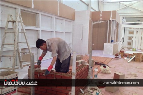 گزارش تصویری آماده سازی نوزدهمین نمایشگاه بین المللی صنعت ساختمان شیراز