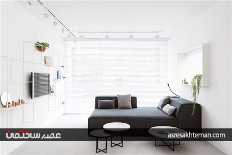 طراحی دو آپارتمان سفید که نشان می دهند، رنگ همه چیز نیست!